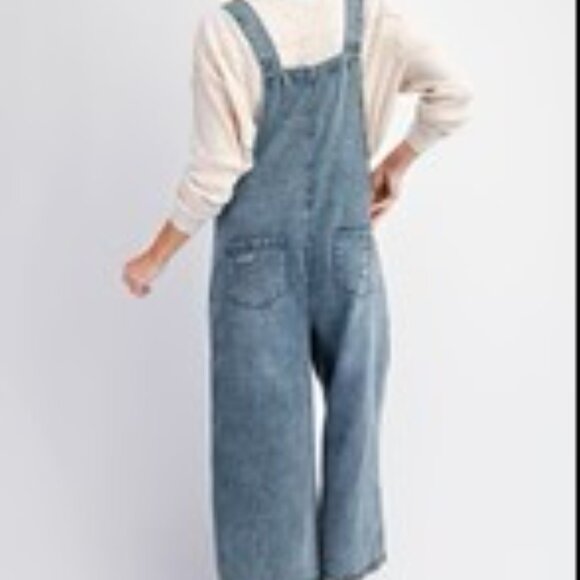 Easel - Denim Jumpsuit - Picture 2 of 5